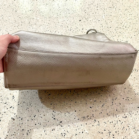 Coach Mia Metallic Shoulder Bag - Picture 6 of 14